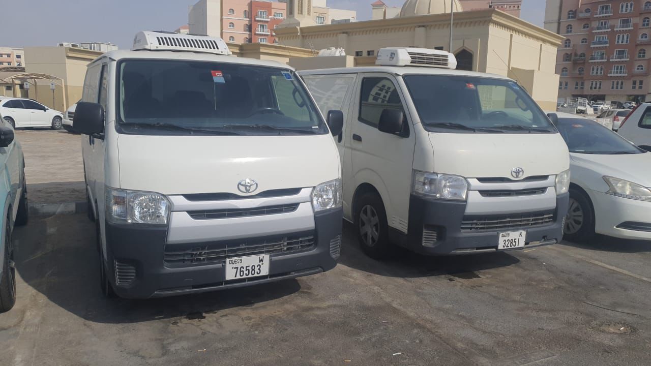 Chiller Van Rental Dubai refrigerated transport service